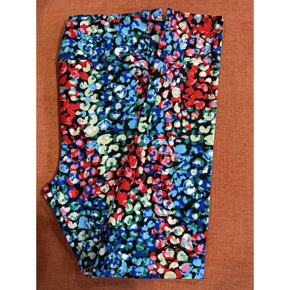 LuLaRoe Pants - LuLaRoe Leggings Womens T/C Multicolor NWT Abstract Floral Buttery Soft